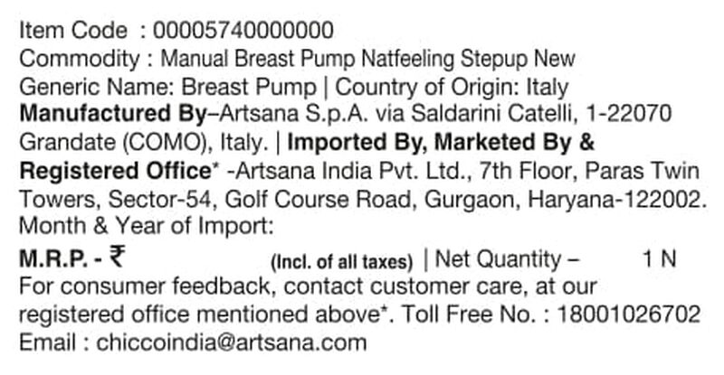 Natural Feeling Manual Breast Pump image number 8